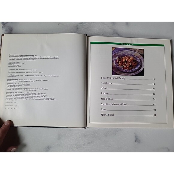 Light Cooking Pasta, Beans & Rice Hardcover - Picture 3 of 10